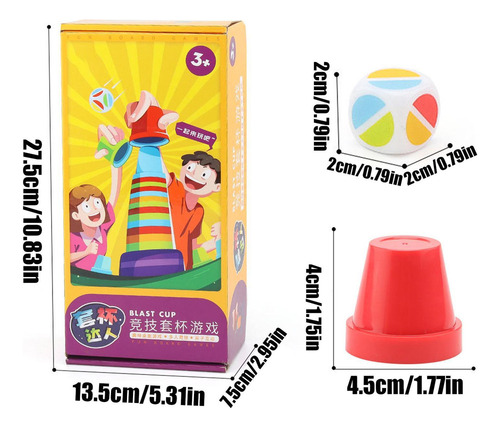 Juego De Apilamiento De Tazas Juego De Tazas De Apilamiento