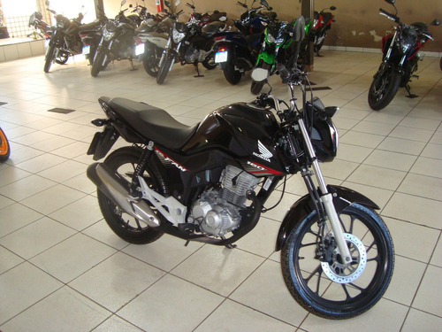 Imagem 2 de 10 de Honda Cg 160 Fan Esd Preto 2019