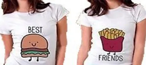 Par De Playeras Personalizadas Para Amigos Best Friends Env o gratis