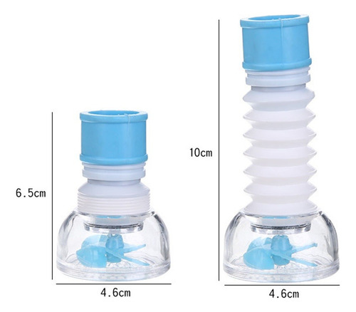 Regadera Para Grifo Plástico Flexible 360° Cocina Fregadero