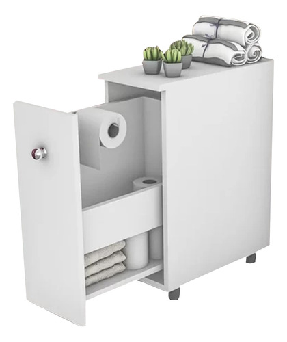 Mueble De Baño Organizador Cajón Multiuso Armario Auxiliar