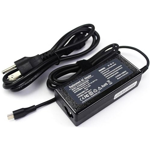 45w Usb Tipo-c Fast Charger Fit For Lenovo Thinkpad P14s P15