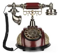 Comprar Sangyn Vintage Teléfono Retro Retro Rotario Teléfono Antiguo