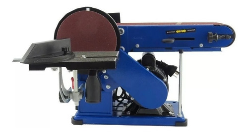 Lijadora De Banco De Banda Y Circular 375w Kld Lb220 + Pack
