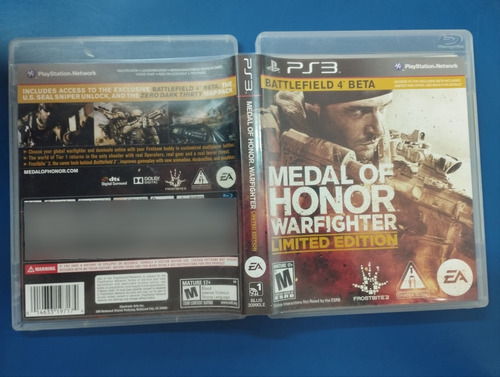 Medal Of Honor Warfighter Limited Edition - Ps3 Usado