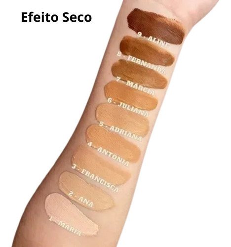 Imagem 3 de 4 de Base Líquida Matte Hd Boca Rosa - 5 Adriana