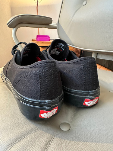 Zapatilla Vans Mn Skate Authentic True Black. Talla 11 Us (Usado)