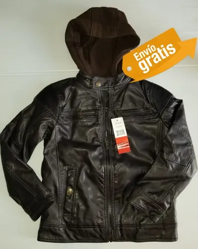Chamarra Con Gorro Para Ni o Urban Republic Color Chocolate