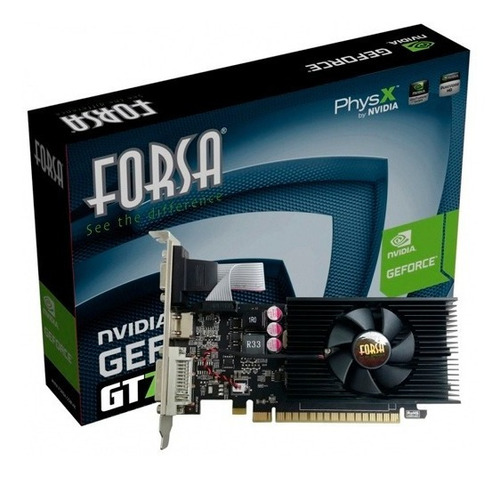 Tarjeta De Video Forsa Geforce Gt730 2gb Ddr3 Pci-e