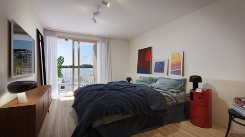 Apartamento 1 Dormitorio Con Vista Al Lago. Nuevo Proyecto.
