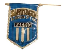 Comprar Racing Banderín Nombre Santiago Regálalo Cumple No Hay Otros