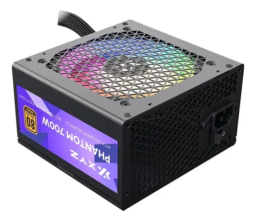 Fuente Poder Xyz Phantom 700w A-rgb 80+ Bronce