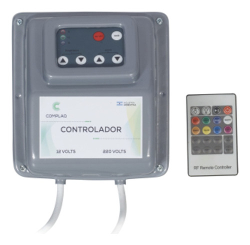 Control Para Luces De Piscina Rgb Complaq Radiofrecuencia 5a