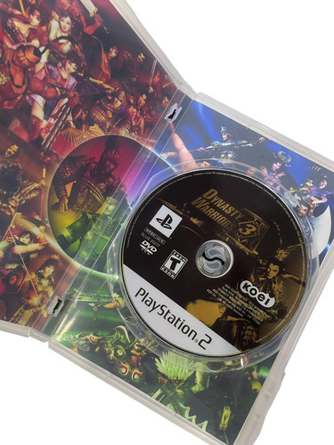 Dynasty Warriors 3 Play 2 Com Capa E Pôster Ps2