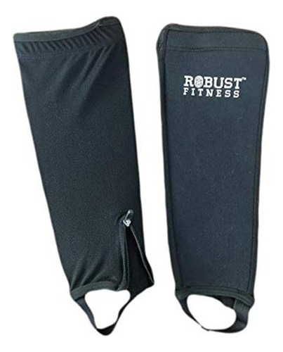 Robust Fitness Espinilleras, 1 Par, Protección Y Compresión,