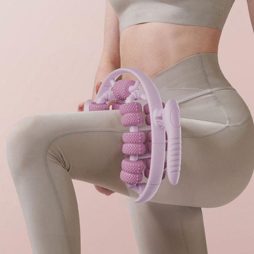 Rodillos Para Piernas - Masajeador Manual Con Ruedas Piernas