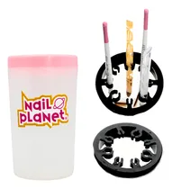 Comprar Vaso Limpia Pinceles Uñas, Acrílico, Esmalte. Nail Planet Color Vaso Limpia Pincel
