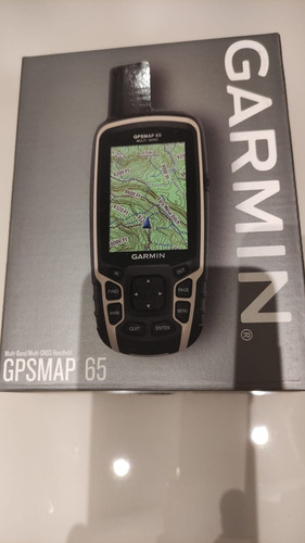 Gps Portátil Garmin 65 Preto Com Mapas Pré-carregados