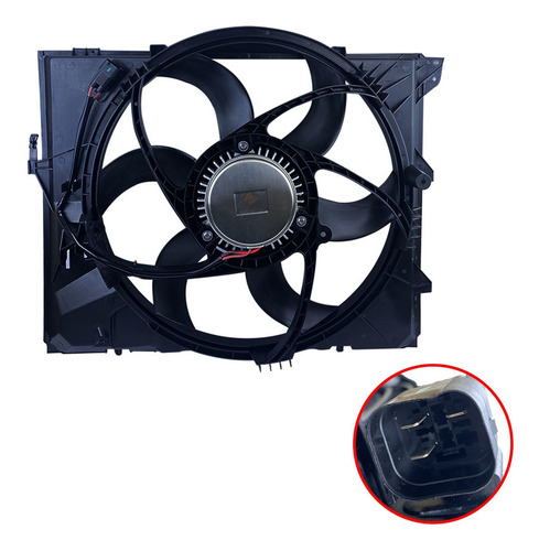 Imagen 2 de 9 de Motoventilador Nuevo Bmw 120i 125i 130i 325i 330i Z4 &