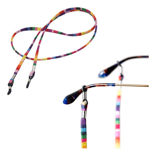 X Cordón Para Lentes De Sol, Mezcla De Algodón