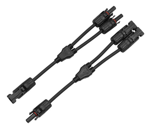 Conector Macho De Extensión De Panel Solar Hembra Pv Y 12awg