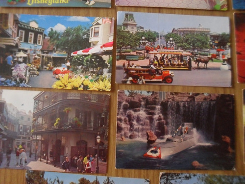 Lote 26 Postales Disneylandia Años 60