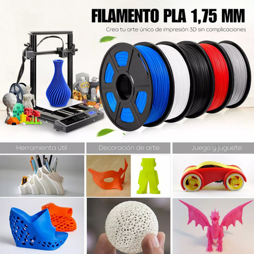 Filamento Abs 1.75 Mm Sunlu 1 Kg Color Verde