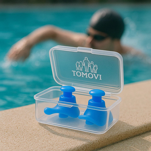 Tampão De Ouvido Protetor Auricular A Prova D'agua Natação Tomóvi