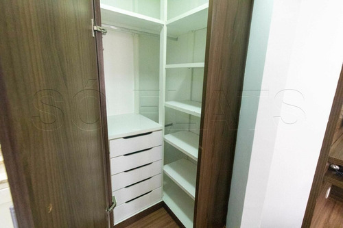 Imagem 6 de 15 de Flat No Jardim Paulista Com 1x Dorm Com Serviços De Arrumação Diária, Tv A Cabo E 1x Vaga De Carro. - Sf36005