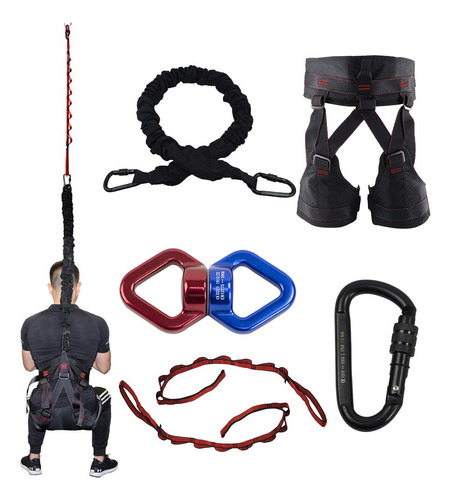 Dasking Versión Mejorada Heavy Yoga Bungee Cuerda Cinturón D
