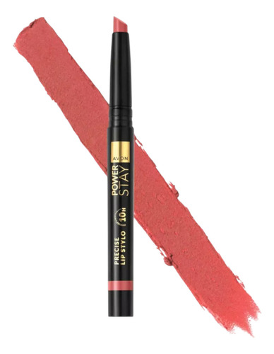 Labial Preciso Blush Courage Power Stay 10hr Duracion Avon