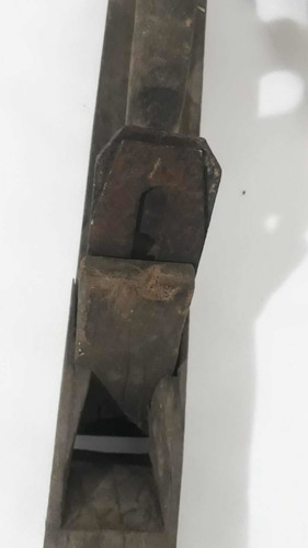 Antiga Ferramenta Plaina Galopa De Madeira Anos 50 No Estado (Usado)