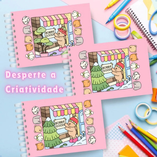 Livro Do Dia Infantil Urso Bob, De Bobbie Goods Para Colorir 2025