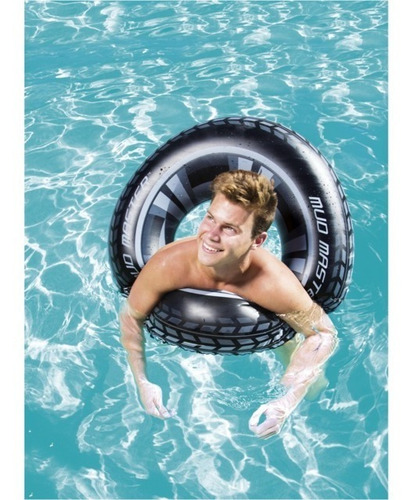 Salvavidas Inflable Flotador Diseño De Rueda Pileta Bestway