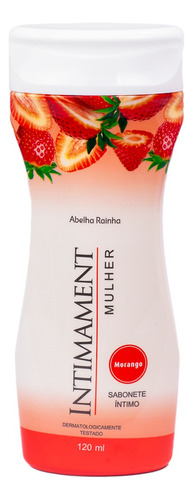 Sabonete Íntimo Aroma Morango Intimament Abelha Rainha