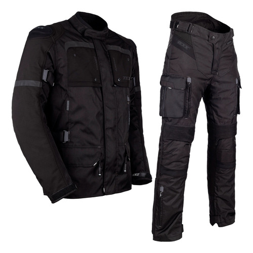 Conjunto Moto Jaqueta Texx Armor Calça Parka Big Trail Bmw