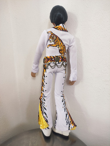 Muñeco Elvis Presley Traje De Tigre (Usado)