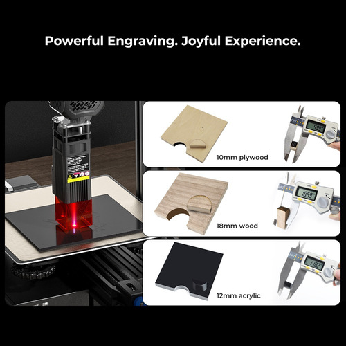 Kit Módulo Láser Creality 10w Potencia Óptica