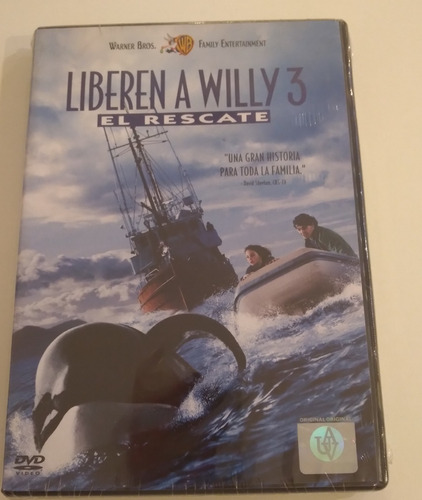 Liberen A Willy 3  Dvd -original