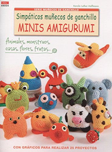 Libro Simpáticos Muñecos De Ganchillo Minis Amigurumi De Lut