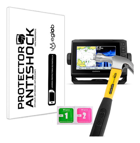 Protector De Pantalla Anti-shock Garmin Echomap Plus 72sv