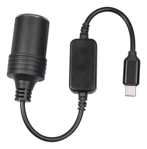 Conversor De Cabo Usb C Portátil Para Acendedor De Cigarros