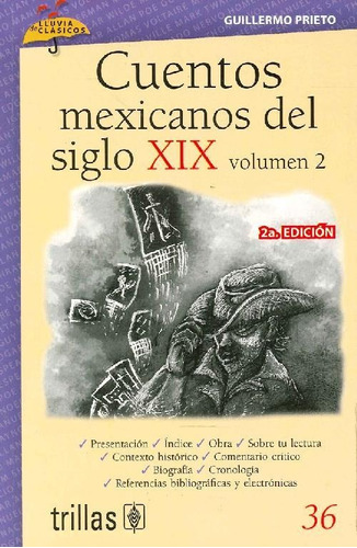 Libro Cuentos Mexicanos Del Siglo Xix Vol 2  Lluvia De Clási