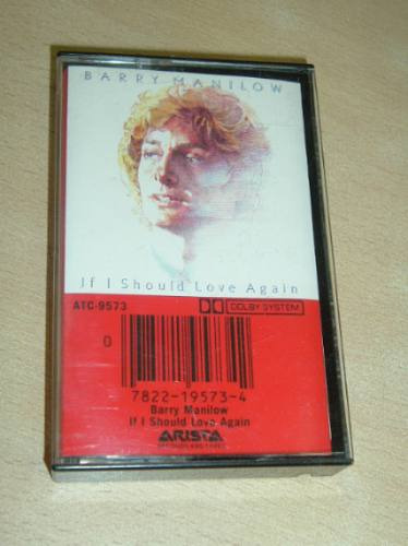 Barry Manilow If I Should Love Again Cassette Americano 