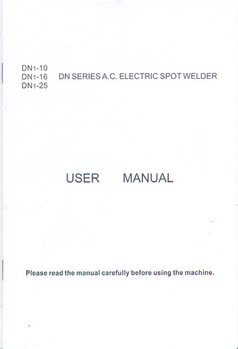 Imagen 3 de 7 de Maquina De Soldar Punto 220v 25a Sw-sf25