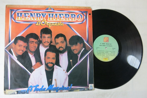 Vinyl Vinilo Lp Acetato Henry Hierro A Toda Maquina Latina 