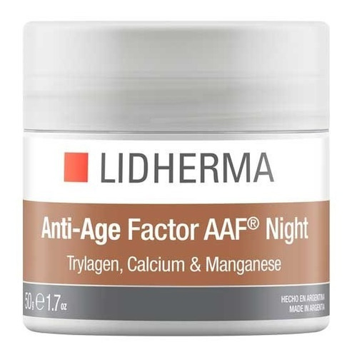 Crema Para Piel Madura - Lidherma Anti Age Factor Night