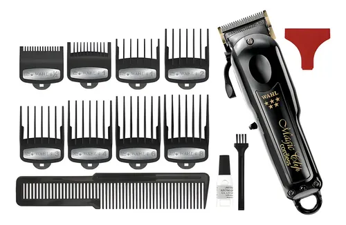 Magic Clip Cordless Wahl Profissional 5 Star Preto Rpm 6500 Íons