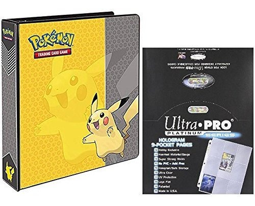 Protector Cartas Ultra Pro Pokemon Pikachu 2  Álbum De Tarj