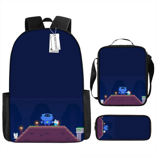 Nueva Mochila Cruzada Super Phantom Cat Pupil Cartoo